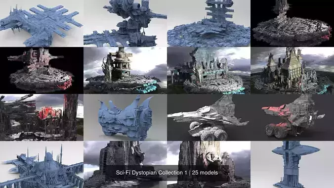 Sci-Fi Dystopian Collection 1 