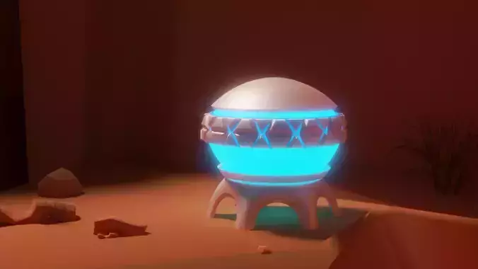 Sci-Fi Space Building