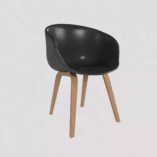 Signal ego chair white black