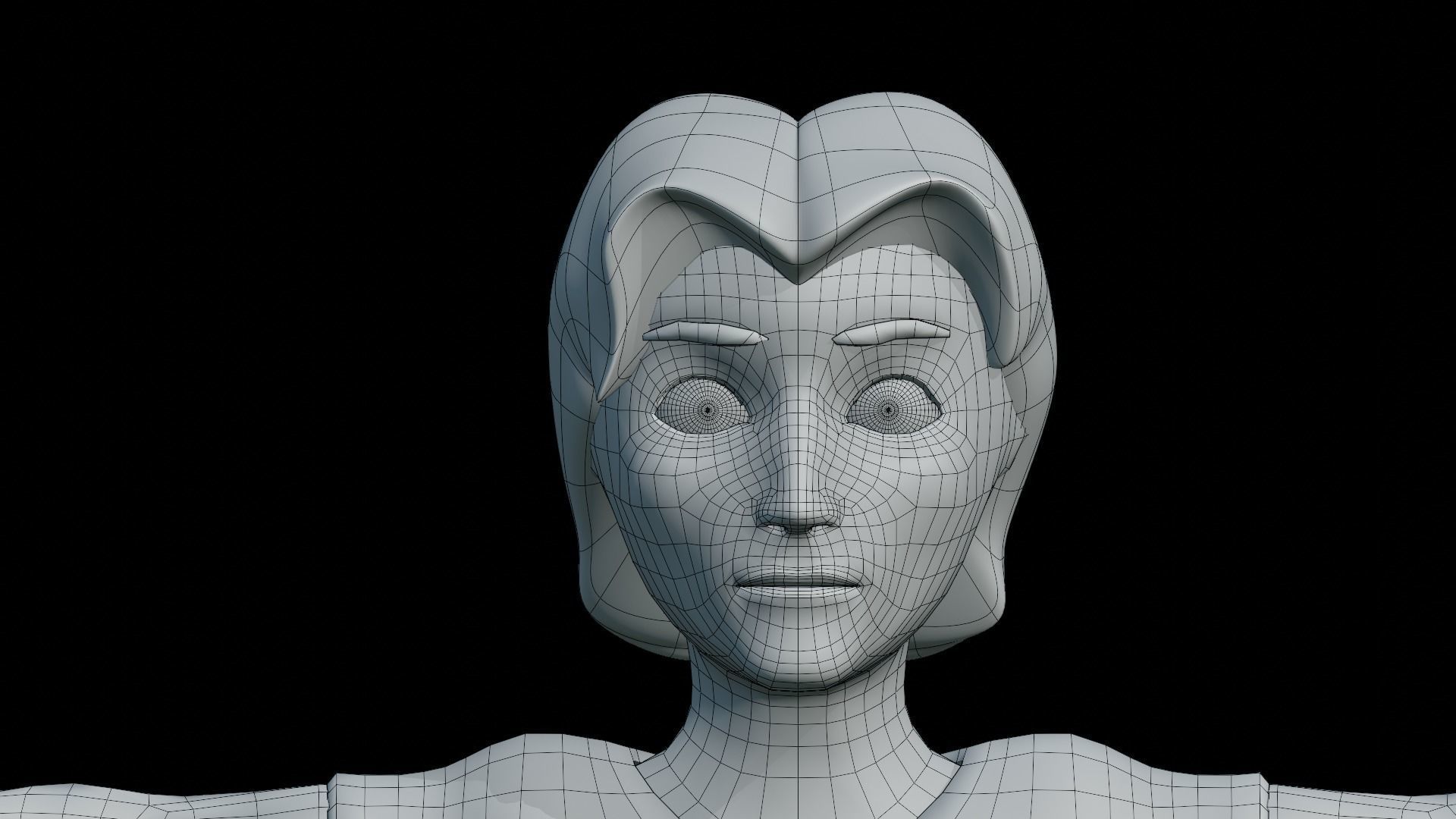 Boy Character Rigged Cartoon Blender - Man Low-poly 3D model_18