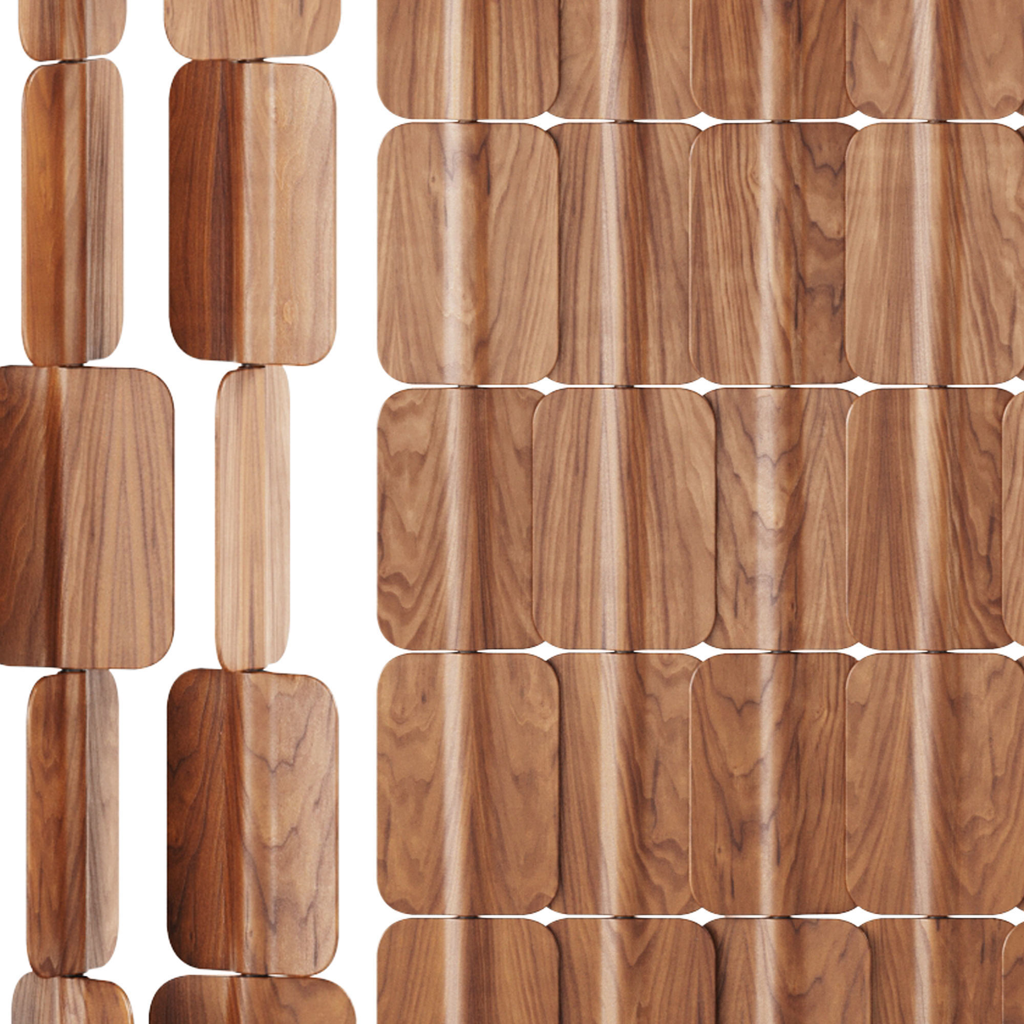 Patch PA 1218 Self Standing Acoustic Divider by True Design 3D model_1