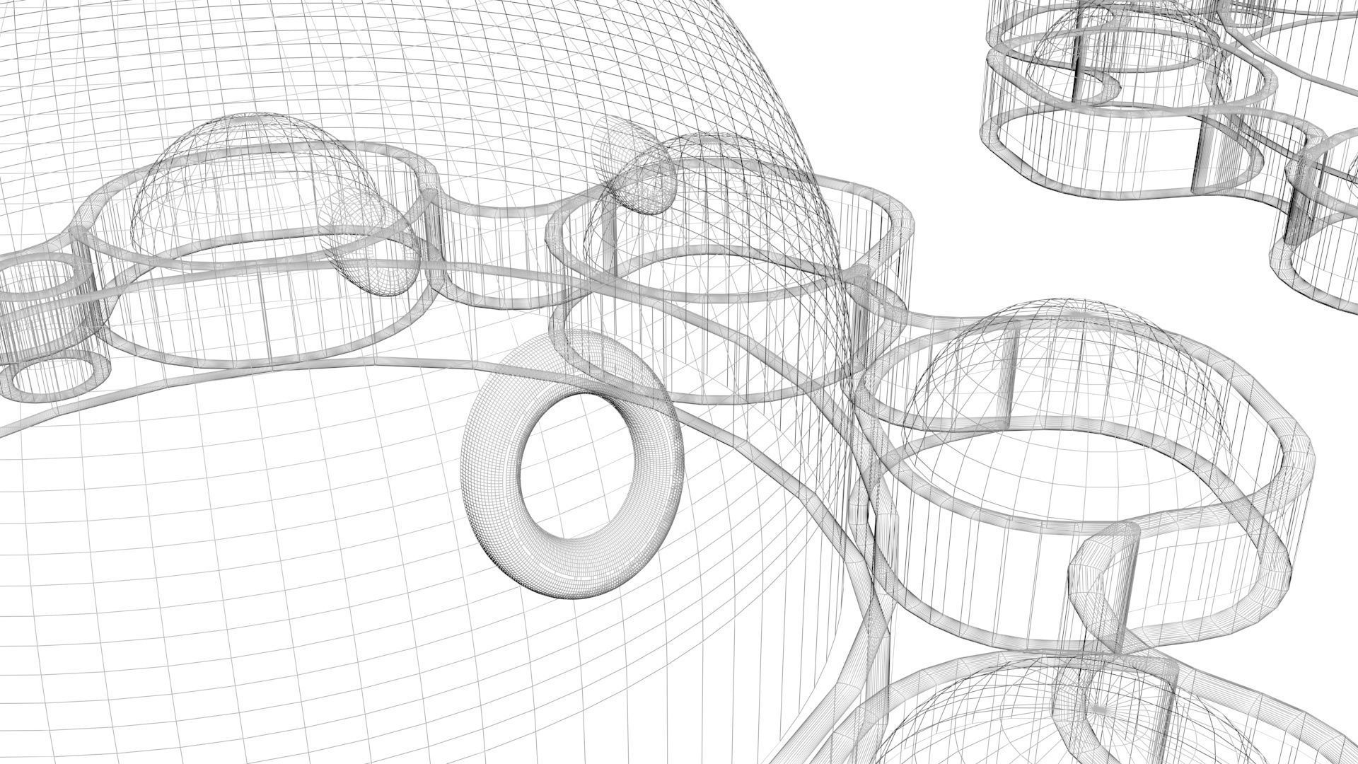 Animal Reversible Pop It Fidget Toys Set 3D model_23