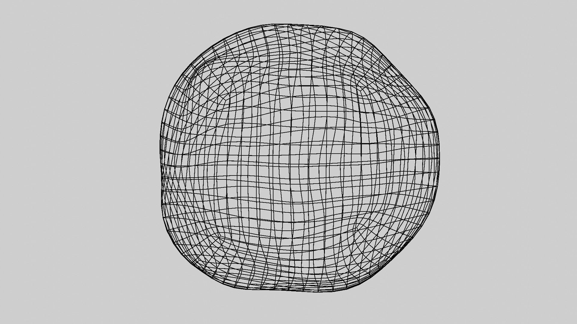 Potato Low-poly 3D model_5