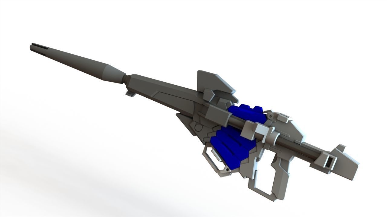 Gundam unicorn beam magnum - human size 3D print model_14