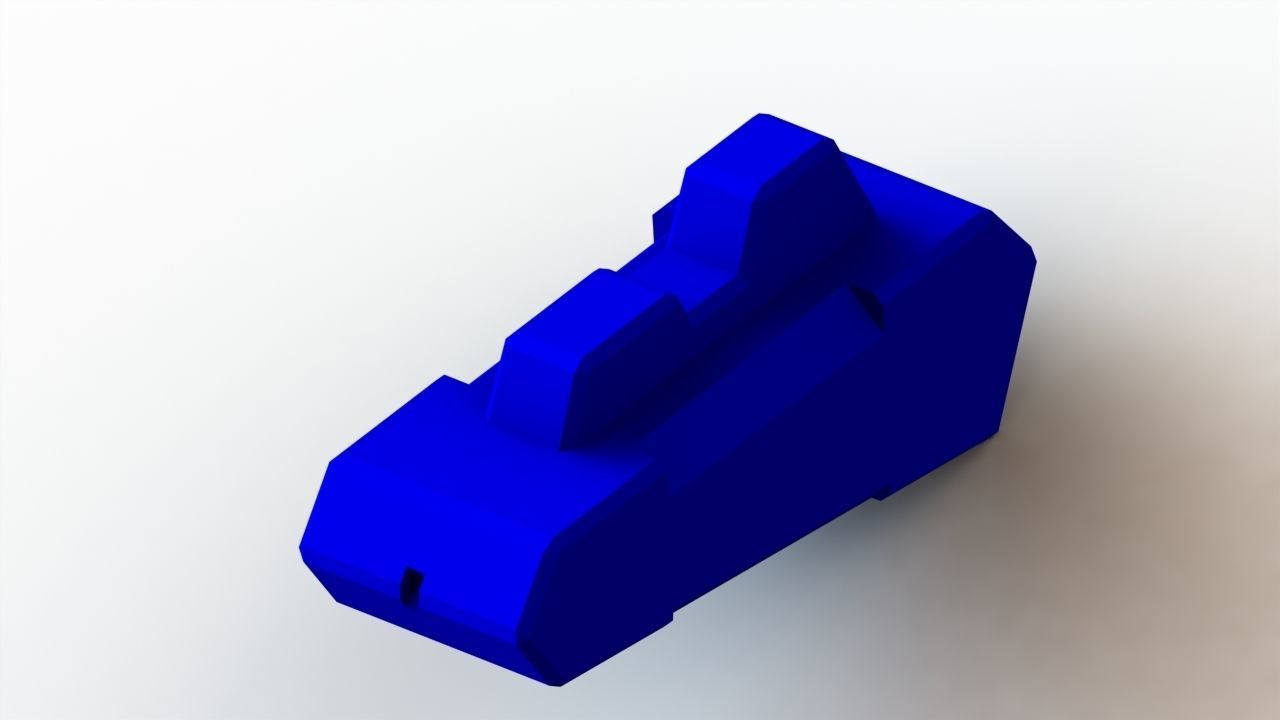 Gundam unicorn beam magnum - human size 3D print model_24