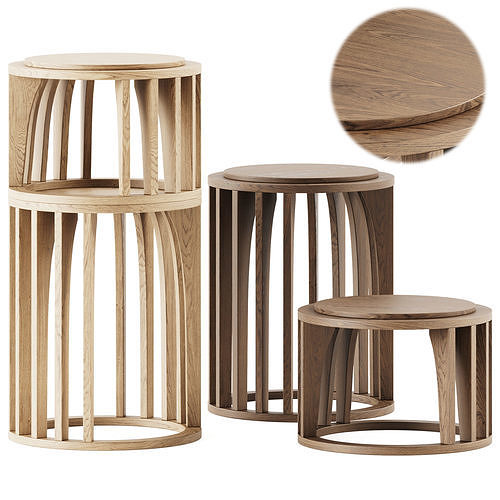 Anyway Side Table by True Design  3D model