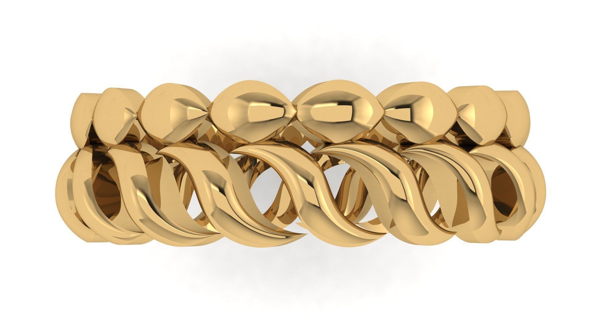 Plain Band ring  56 3D print model_1