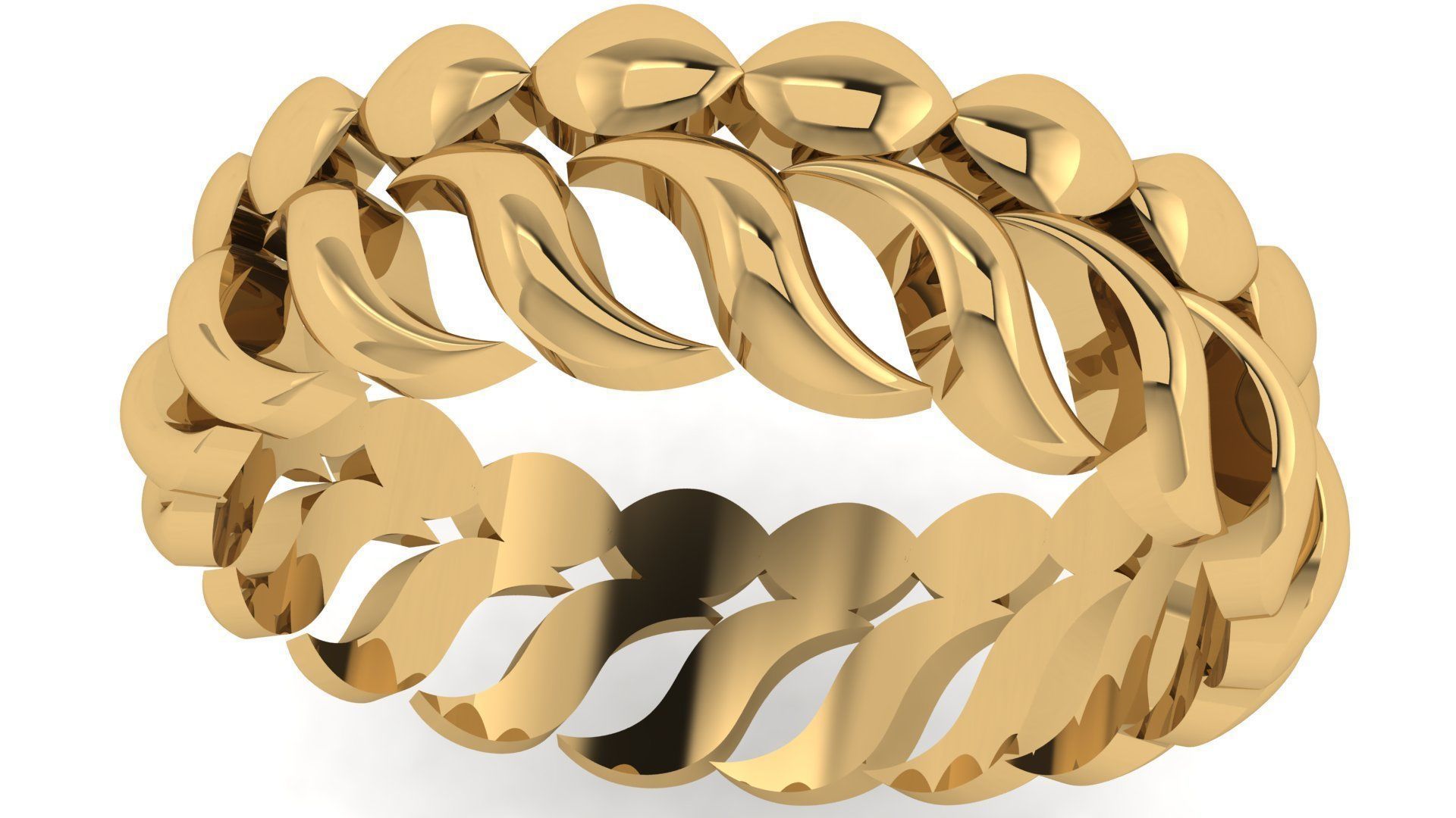 Plain Band ring  56 3D print model_4
