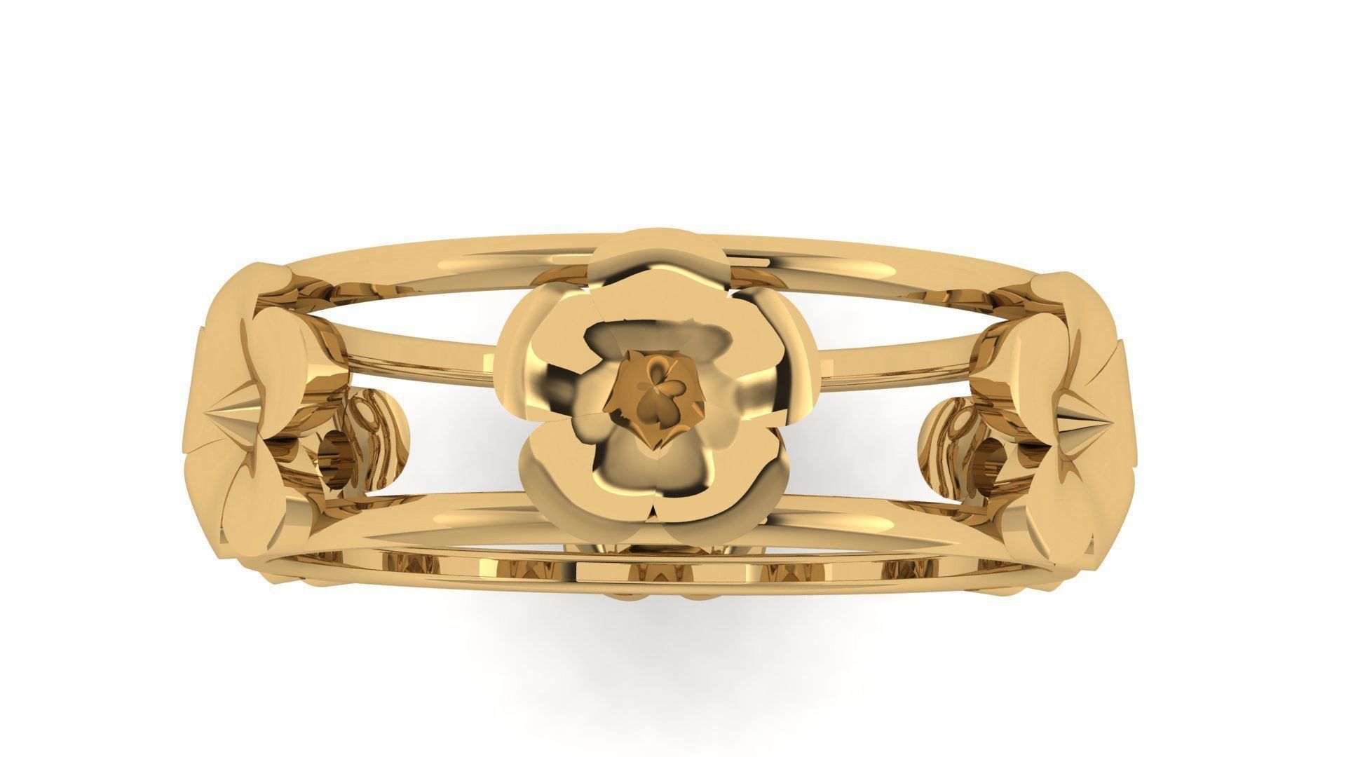 Plain Band ring  59 3D print model_1