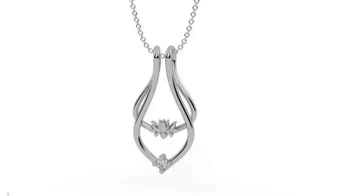 Lotus Pendant