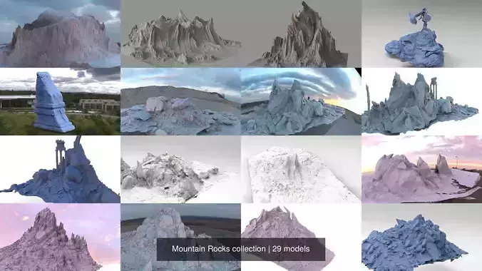 Mountain Rocks collection 