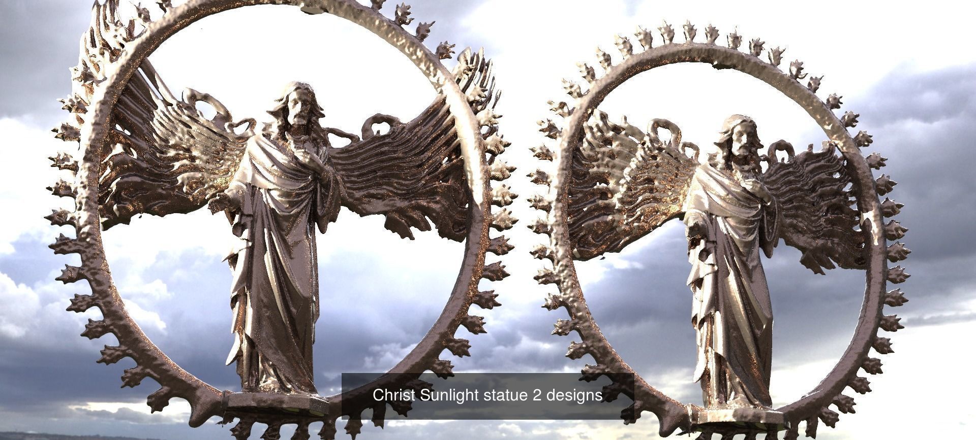 Christ Collection angel with wings in sky _5