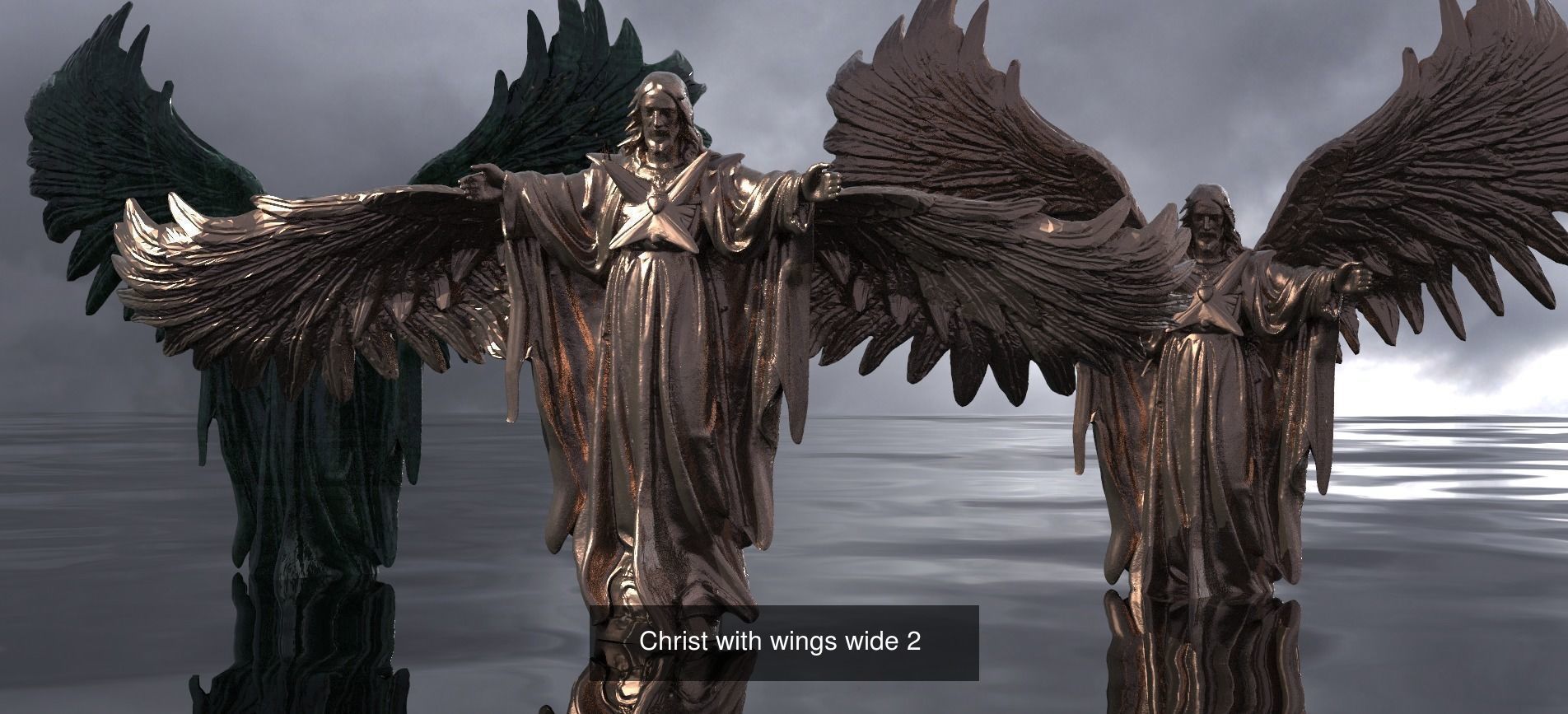 Christ Collection angel with wings in sky _1