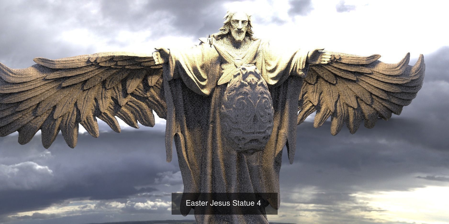 Christ Collection angel with wings in sky _4