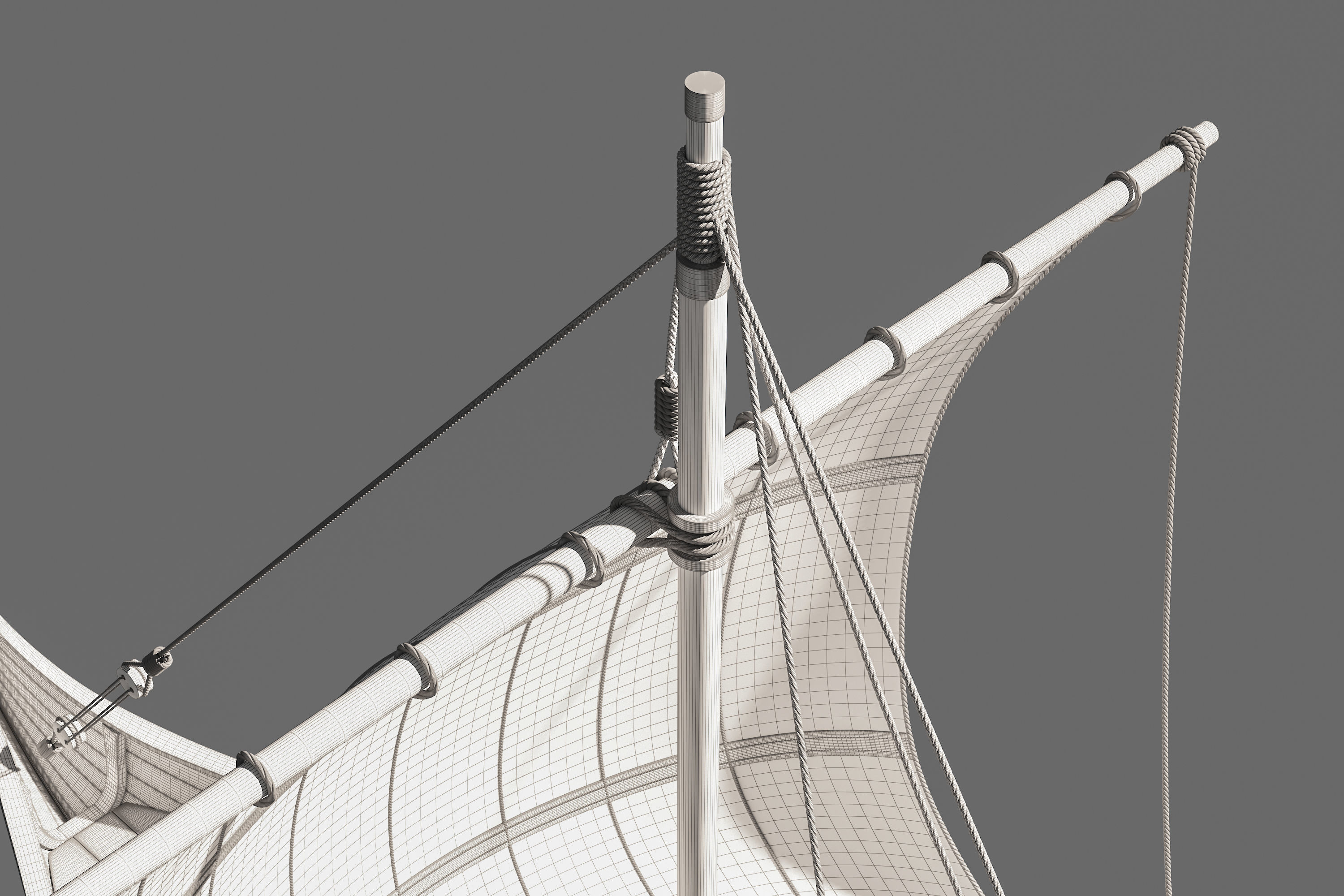 Viking Trader - Skuldelev 3 3D model_17