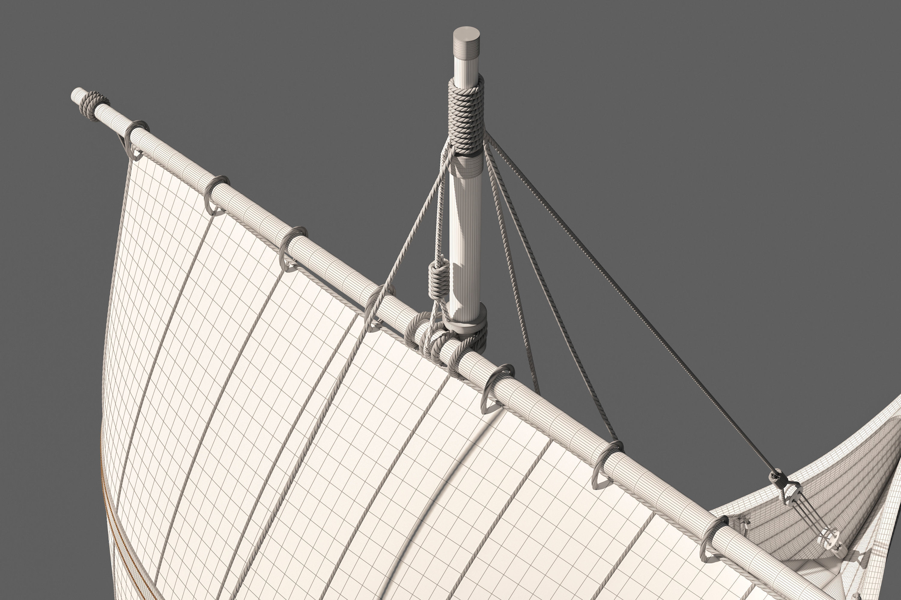 Viking Trader - Skuldelev 3 3D model_18