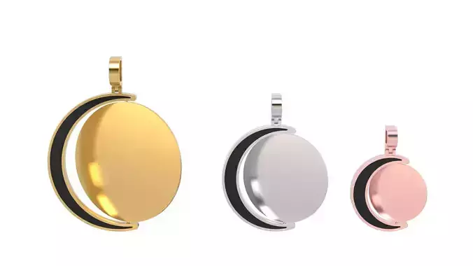 Picture pendant 1-2 inch N 92