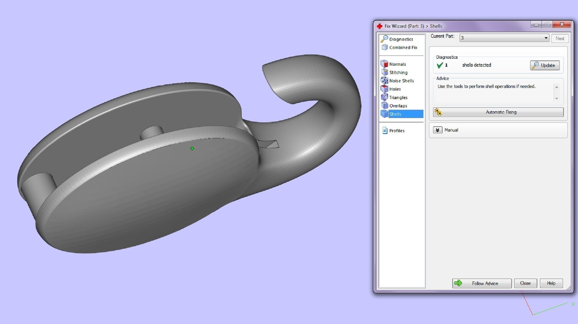 beautiful chain or bracelet  with lock 3D print model_9