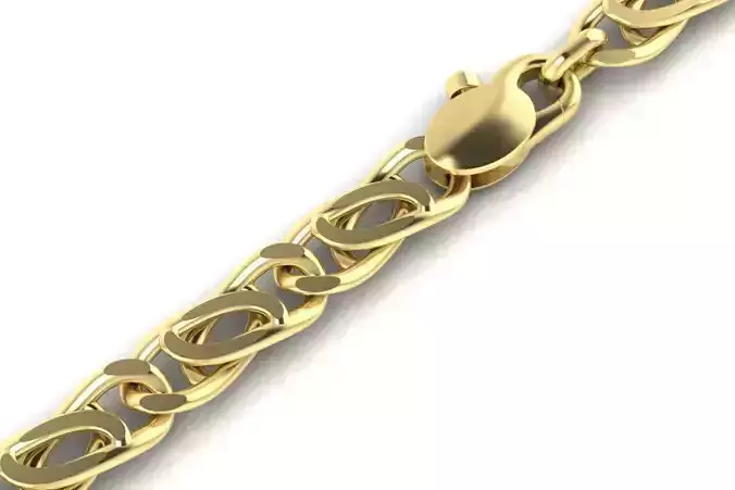 beautiful chain or bracelet  with lock