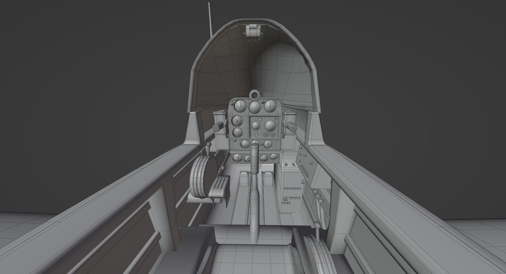 Douglas SBD Dauntless - US ww2 dive bomber 3D model_27