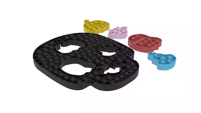 Halloween Puzzle Pop It Fidget Toy