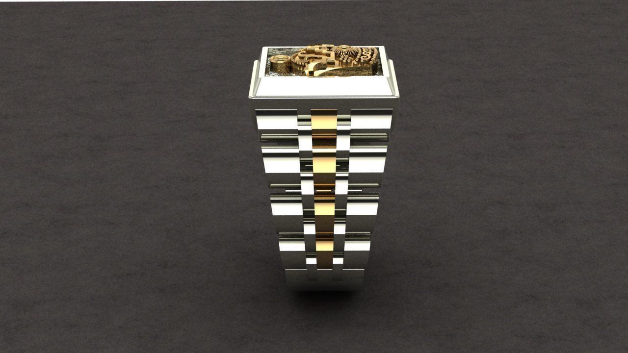 Men Fashion Ring 3D print model_7