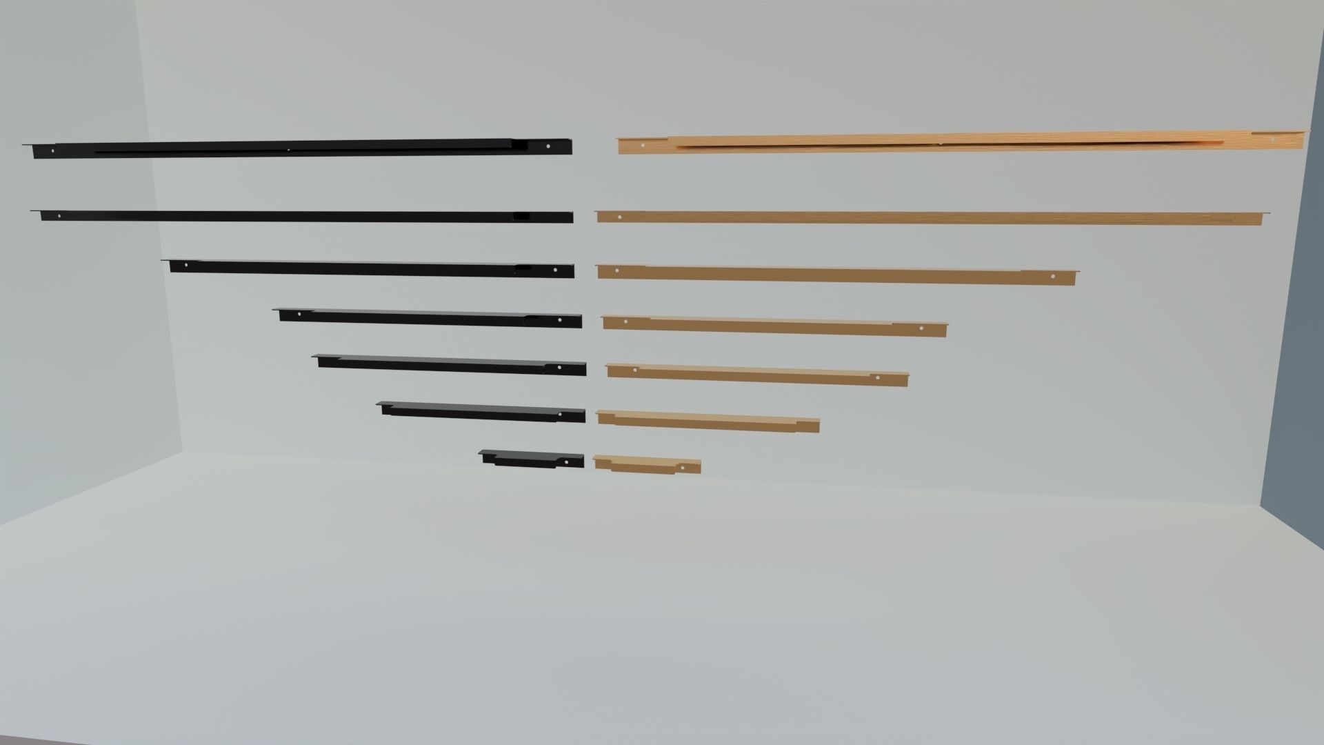 Furniture handles Free 3D model_2
