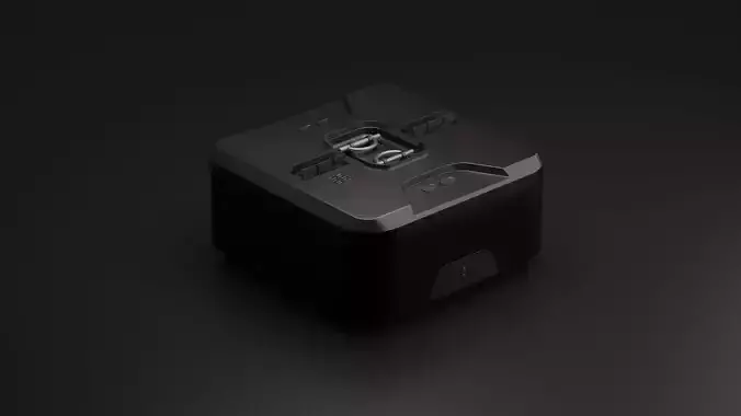 Black Hard-Surface Box