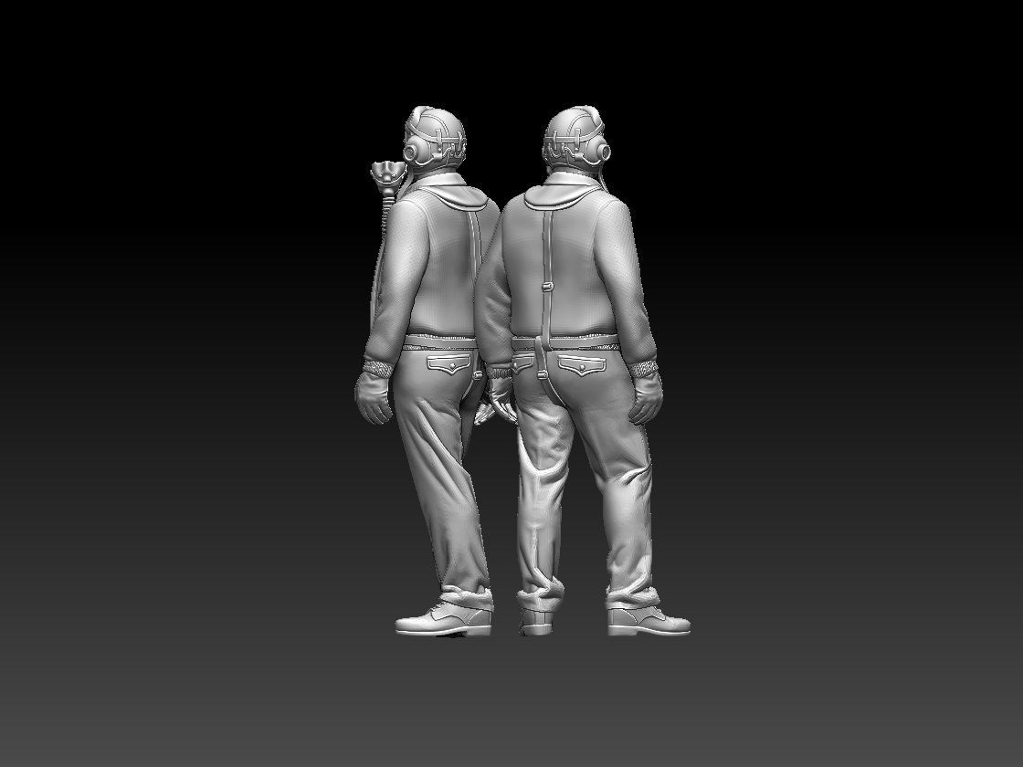 pilot usa  3D print model_34