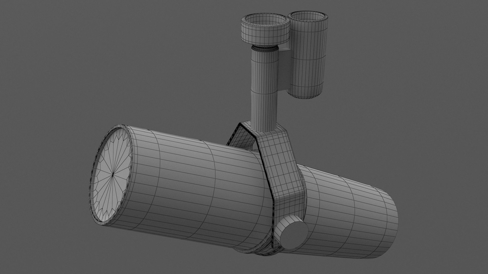 Shure SM7B Microphone 3D model_8