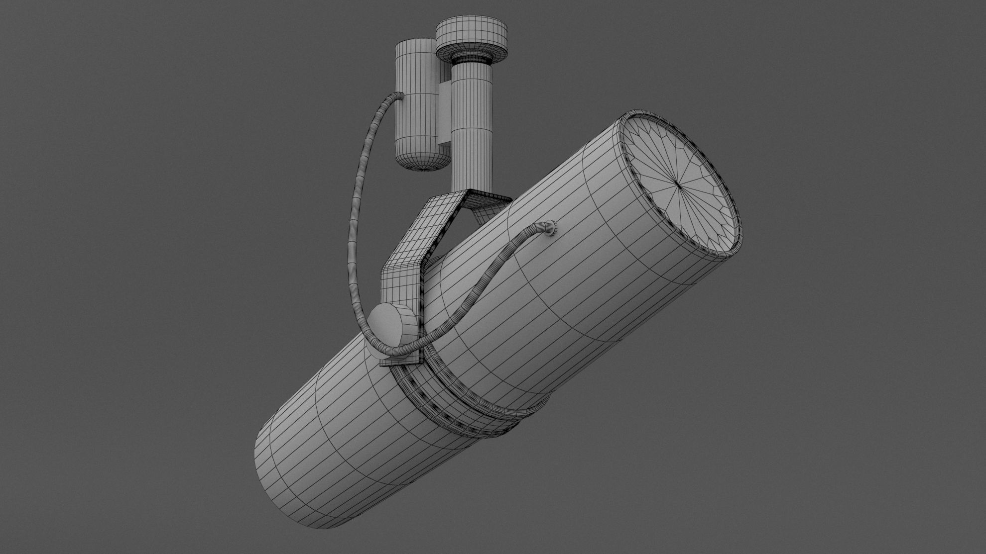 Shure SM7B Microphone 3D model_7