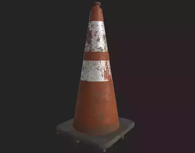 Traffic Cone -  Game Ready