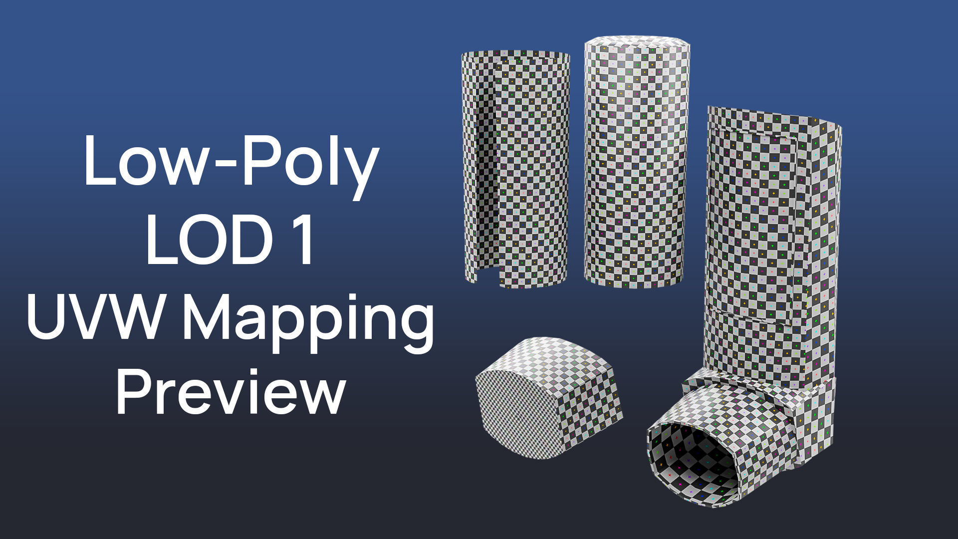 Asthma Inhaler Low-poly 3D model_7