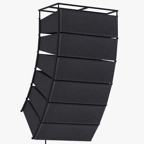 Speaker Line Array 3D model