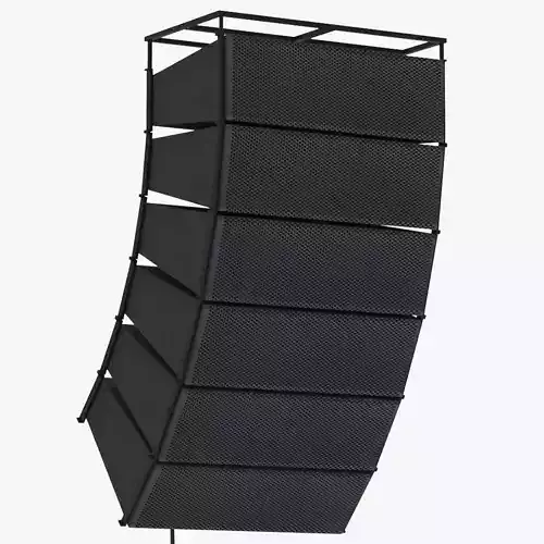 Speaker Line Array 3D model
