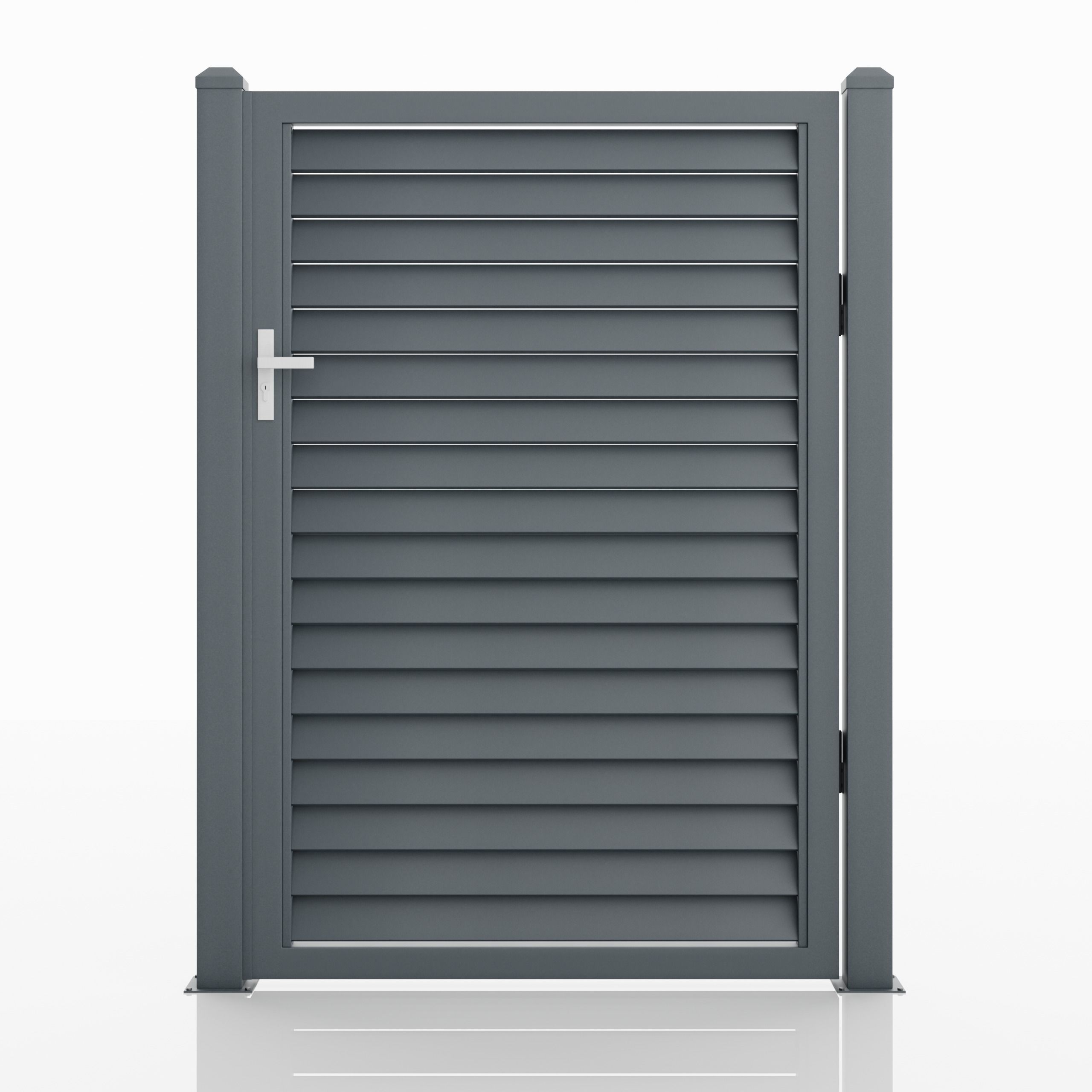 Aluminum Walkway Gate -Model 1- 3D model_2