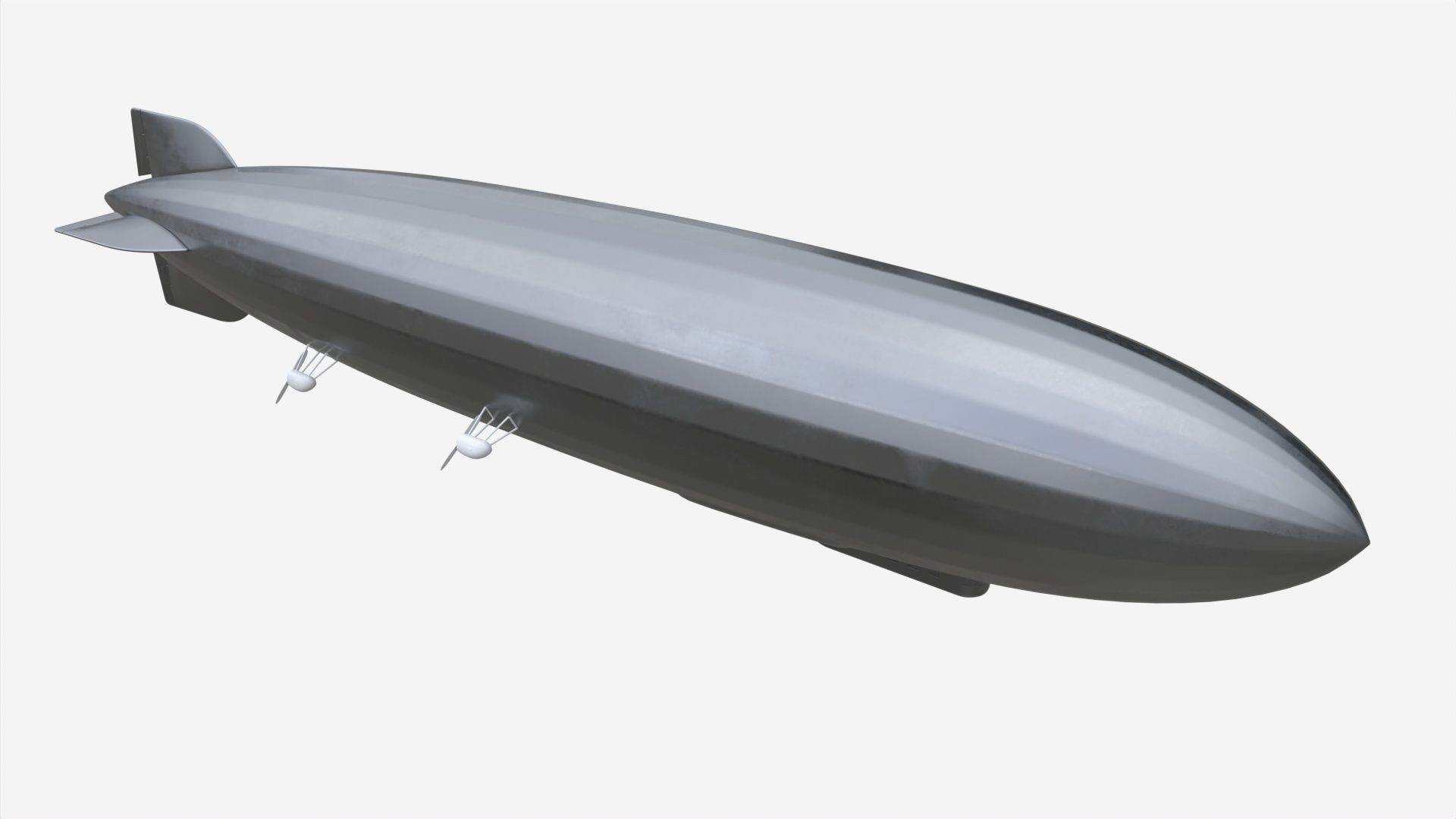 Airship Gindenburg 3D model_1