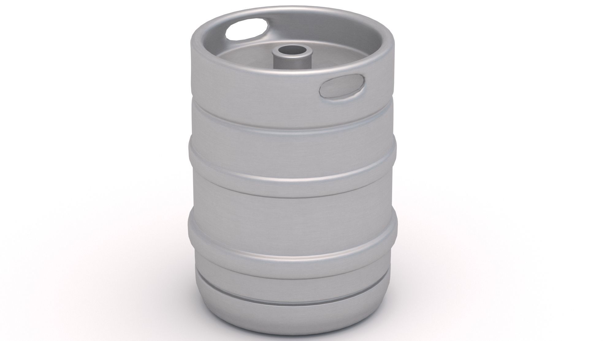 Beer Keg 3D model_1