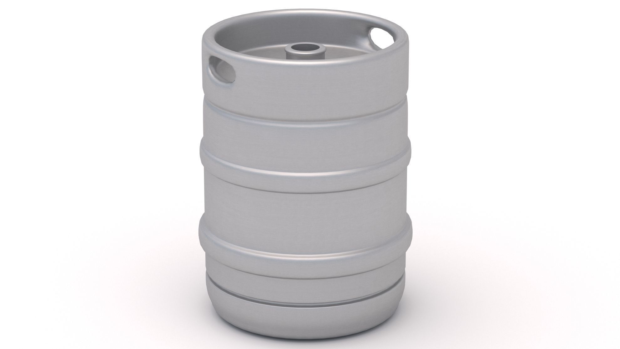 Beer Keg 3D model_2