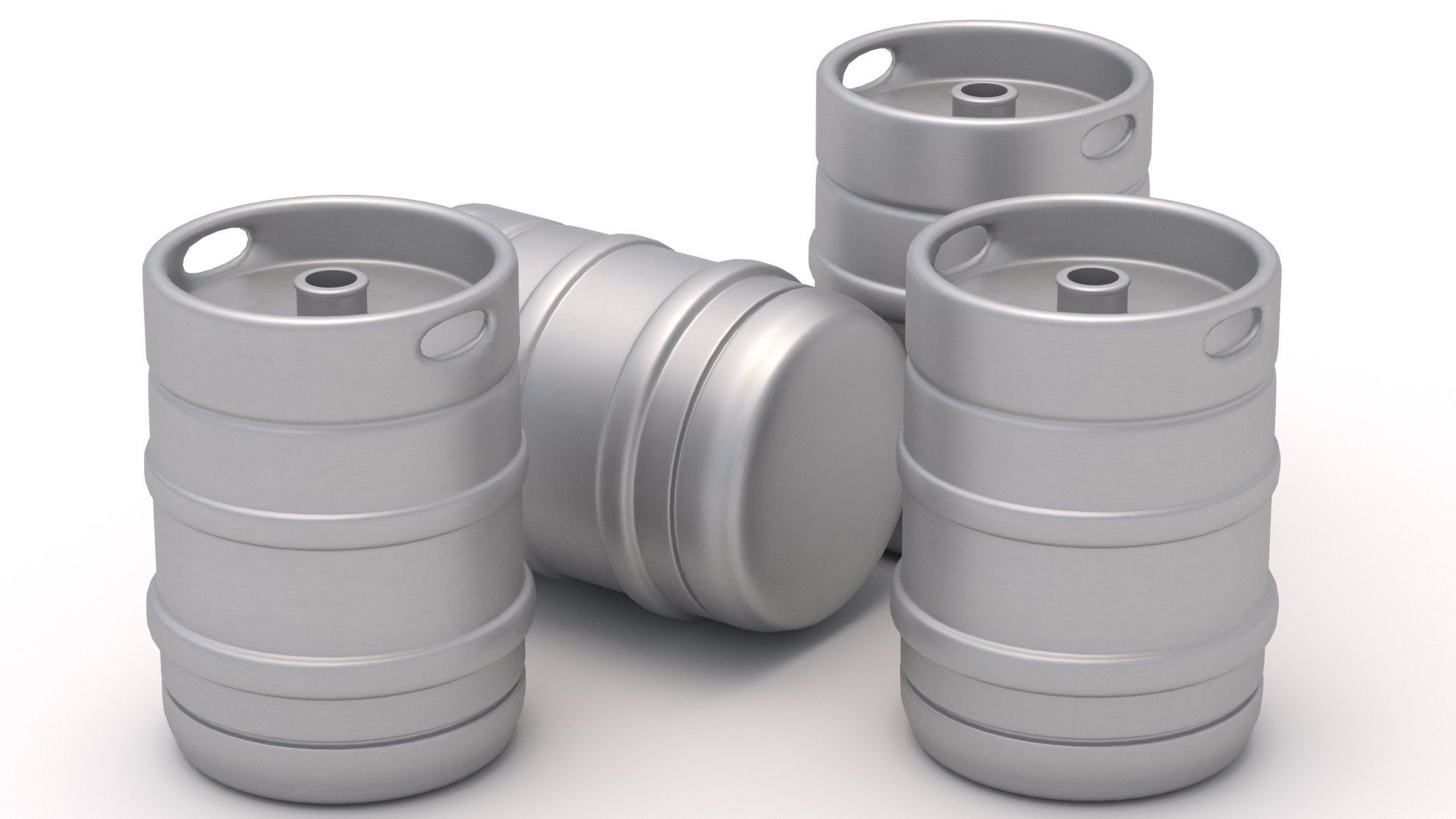Beer Keg 3D model_5