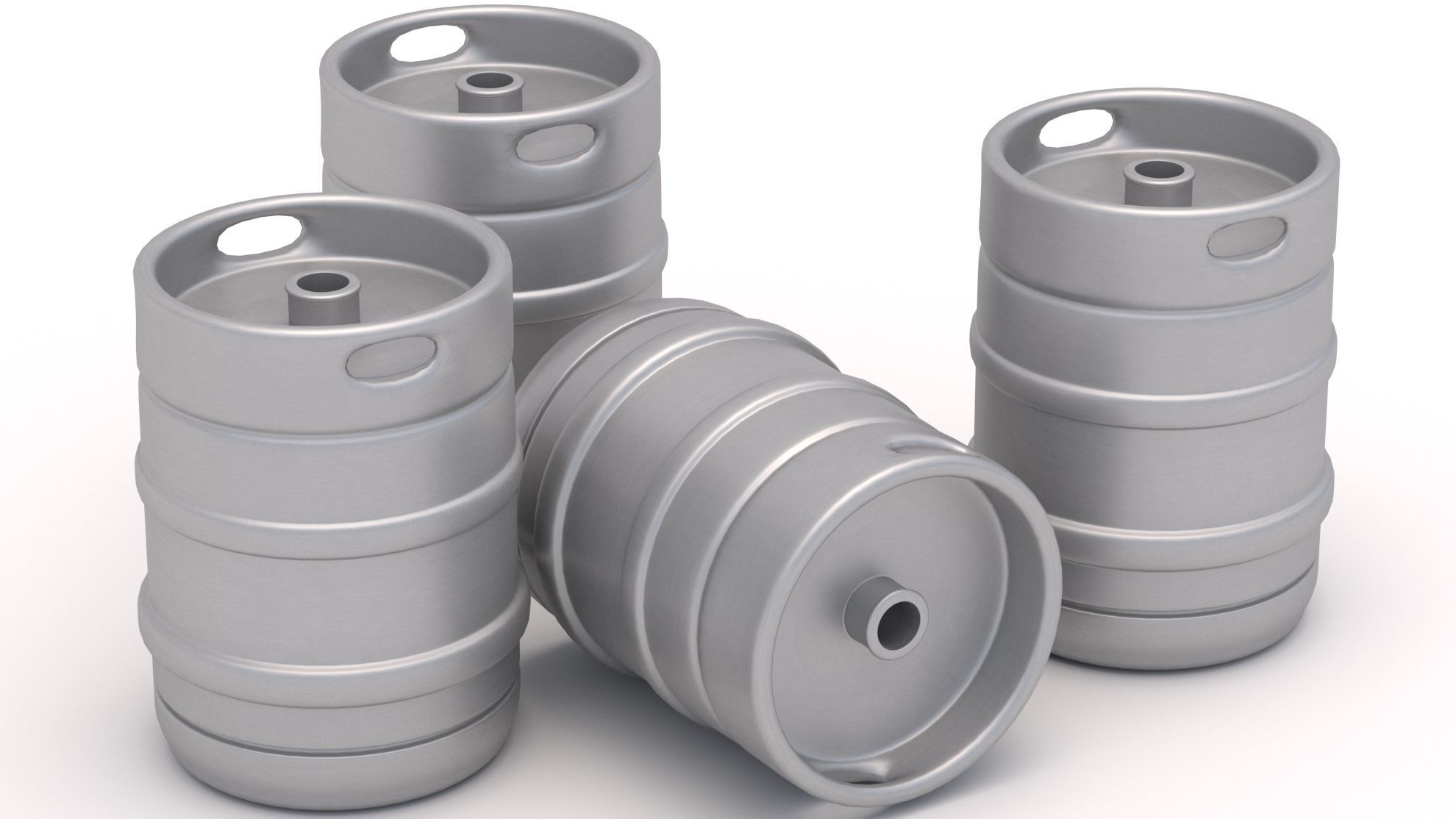 Beer Keg 3D model_4