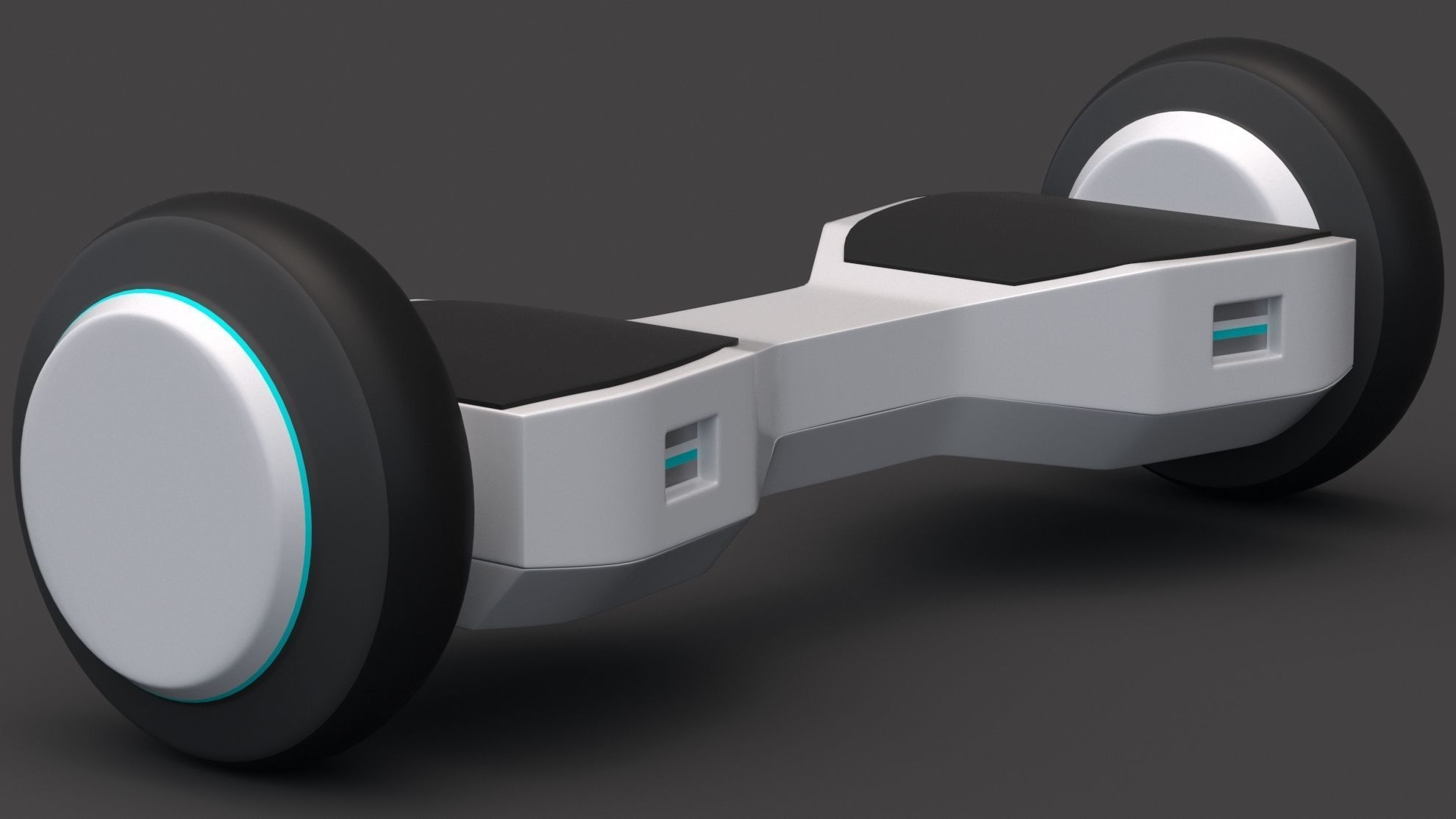 Hoverboard 3D model_1