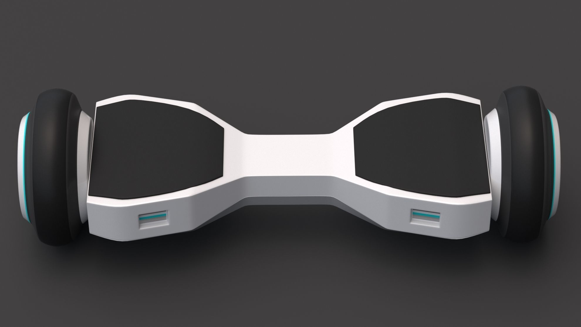 Hoverboard 3D model_2