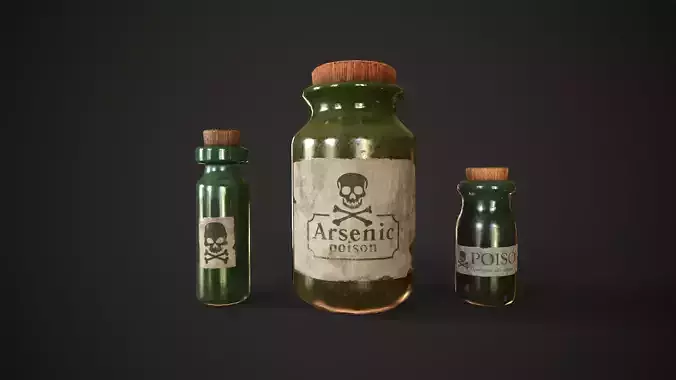 Poison bottles
