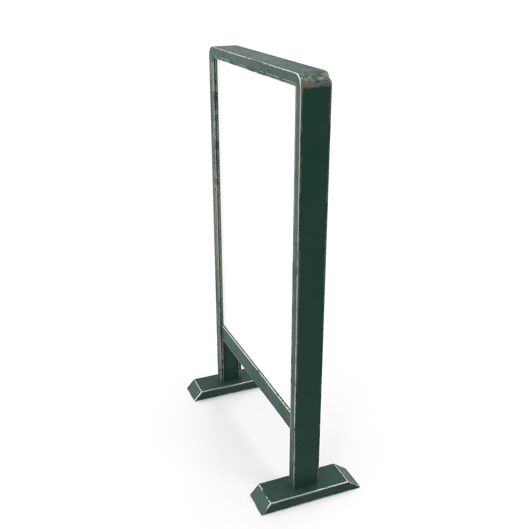 Street Advertising Billboard 03 Low-poly 3D model_1