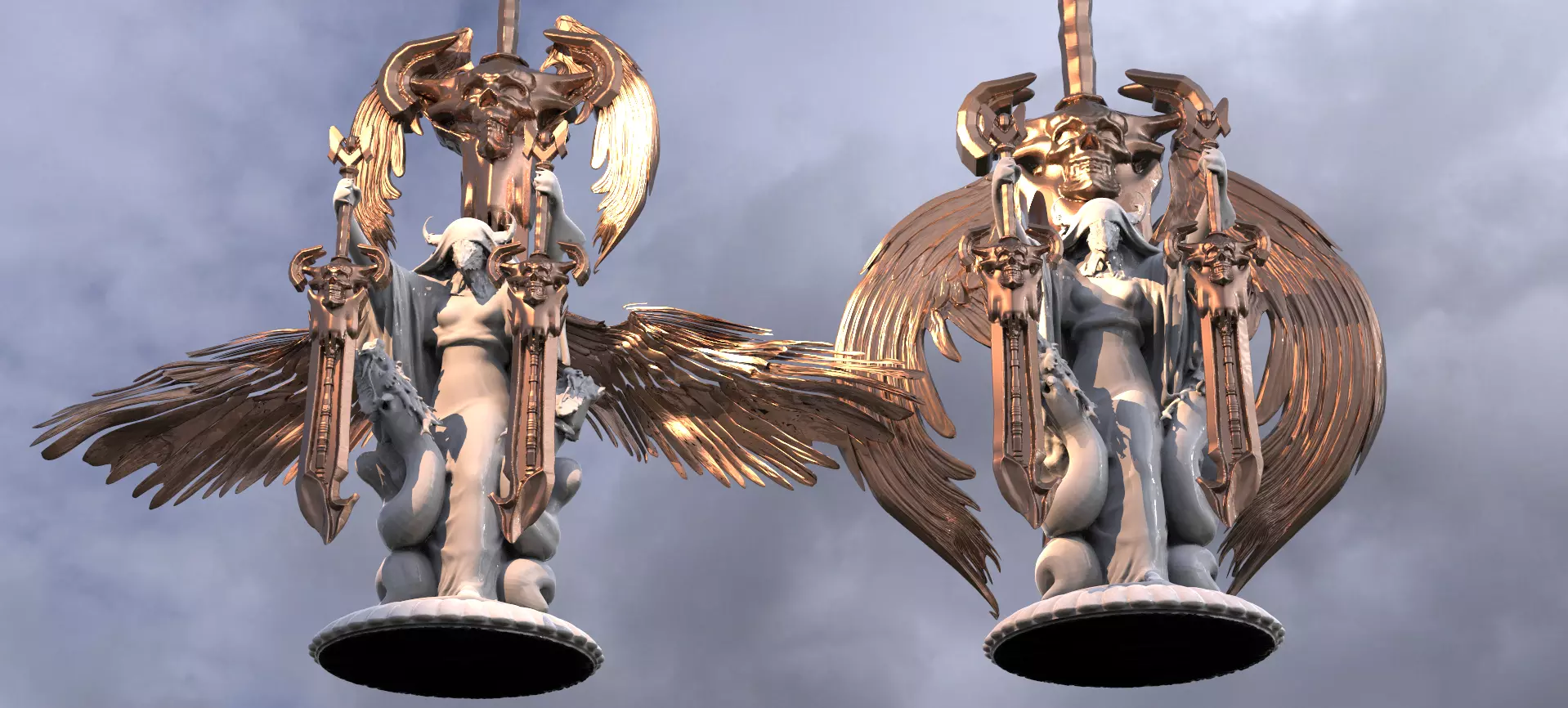 Dark Archon Angel 2 designs  3D model_0