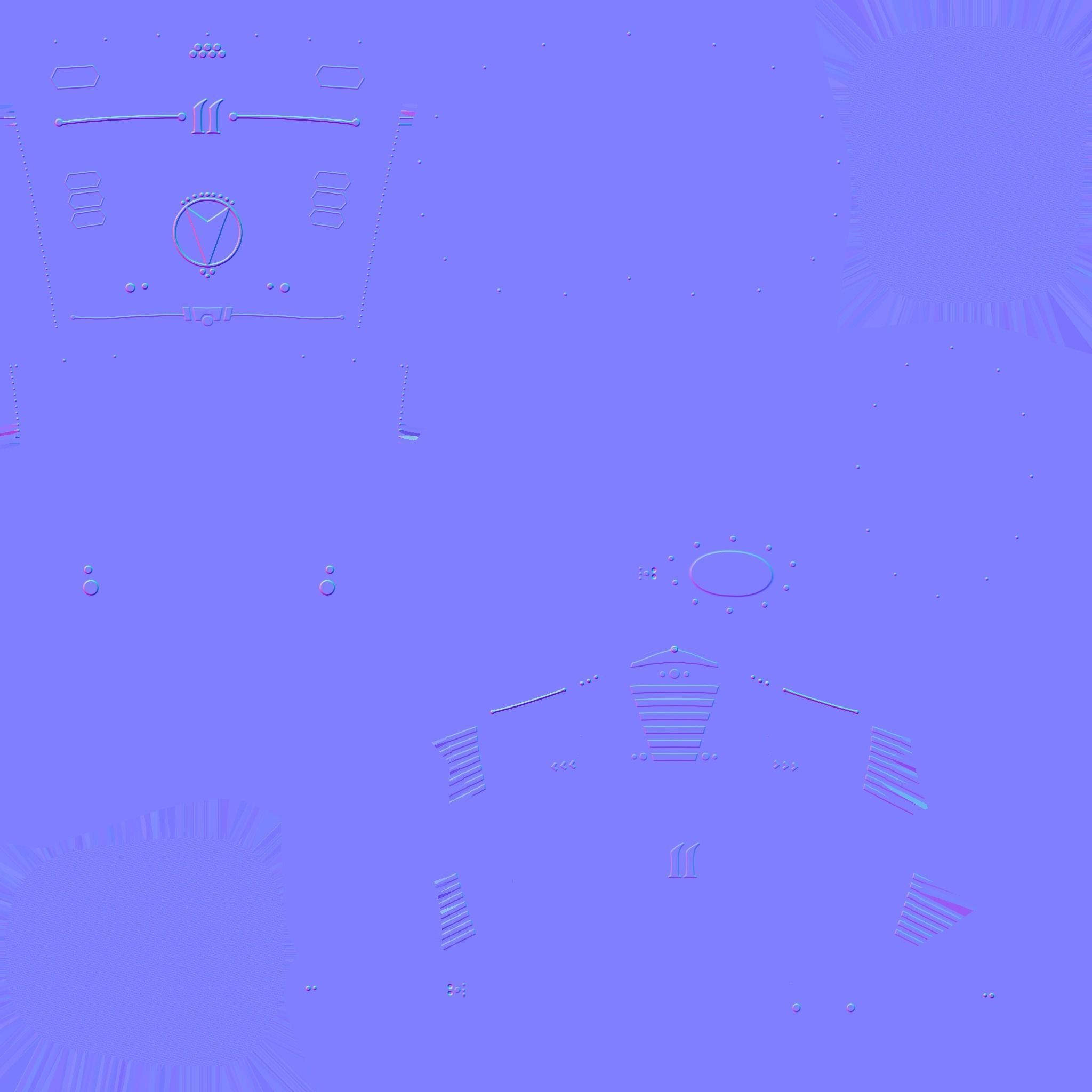 Jetpack J02 Black Green - SciFi Character Design Low-poly 3D model_27