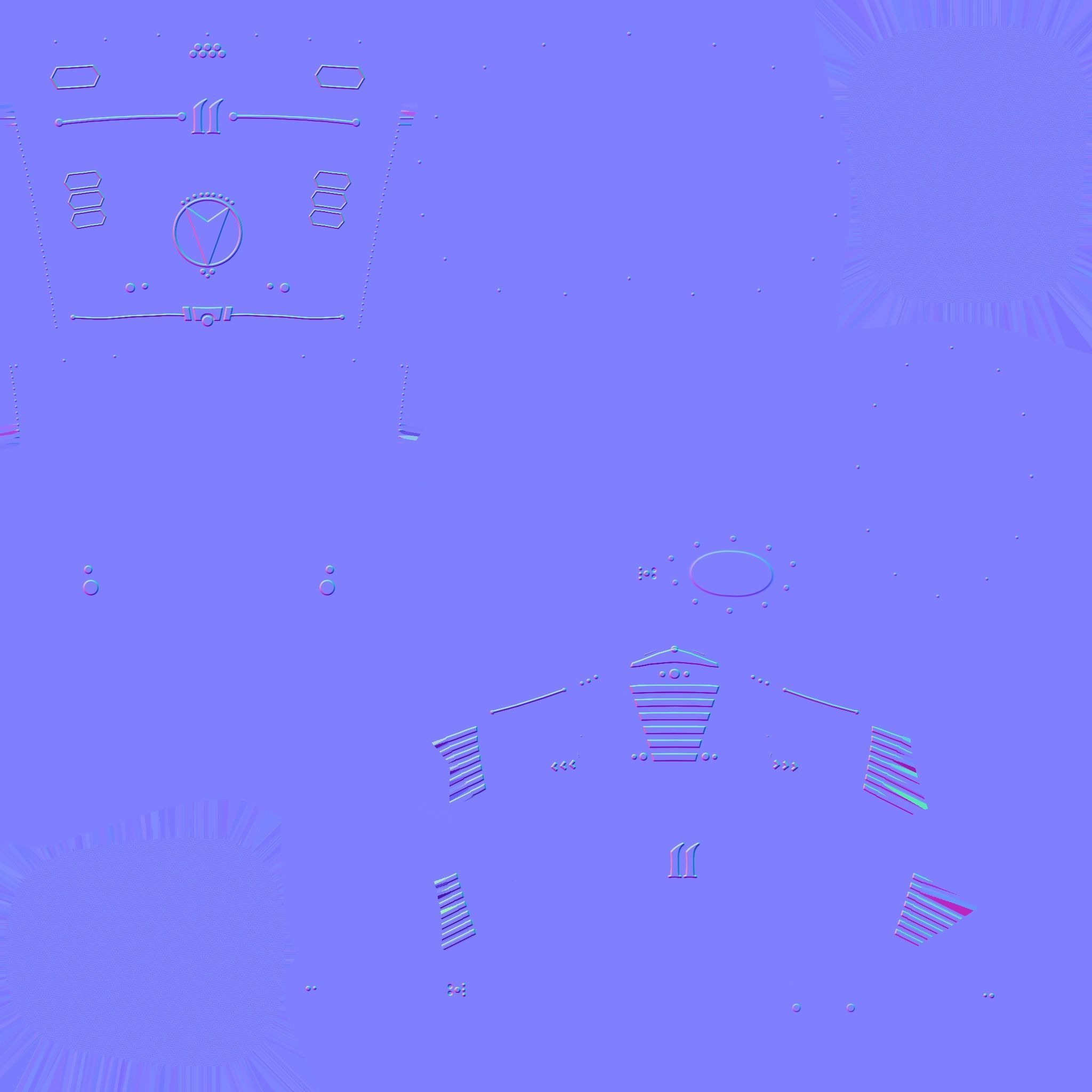 Jetpack J05 Yellow Black - SciFi Character Design Low-poly 3D model_27