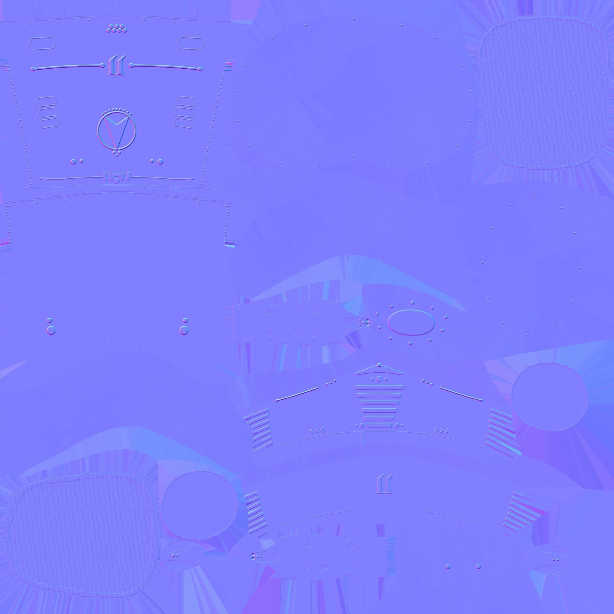 Jetpack J07 Light Steel - SciFi Character Design Low-poly 3D model_27