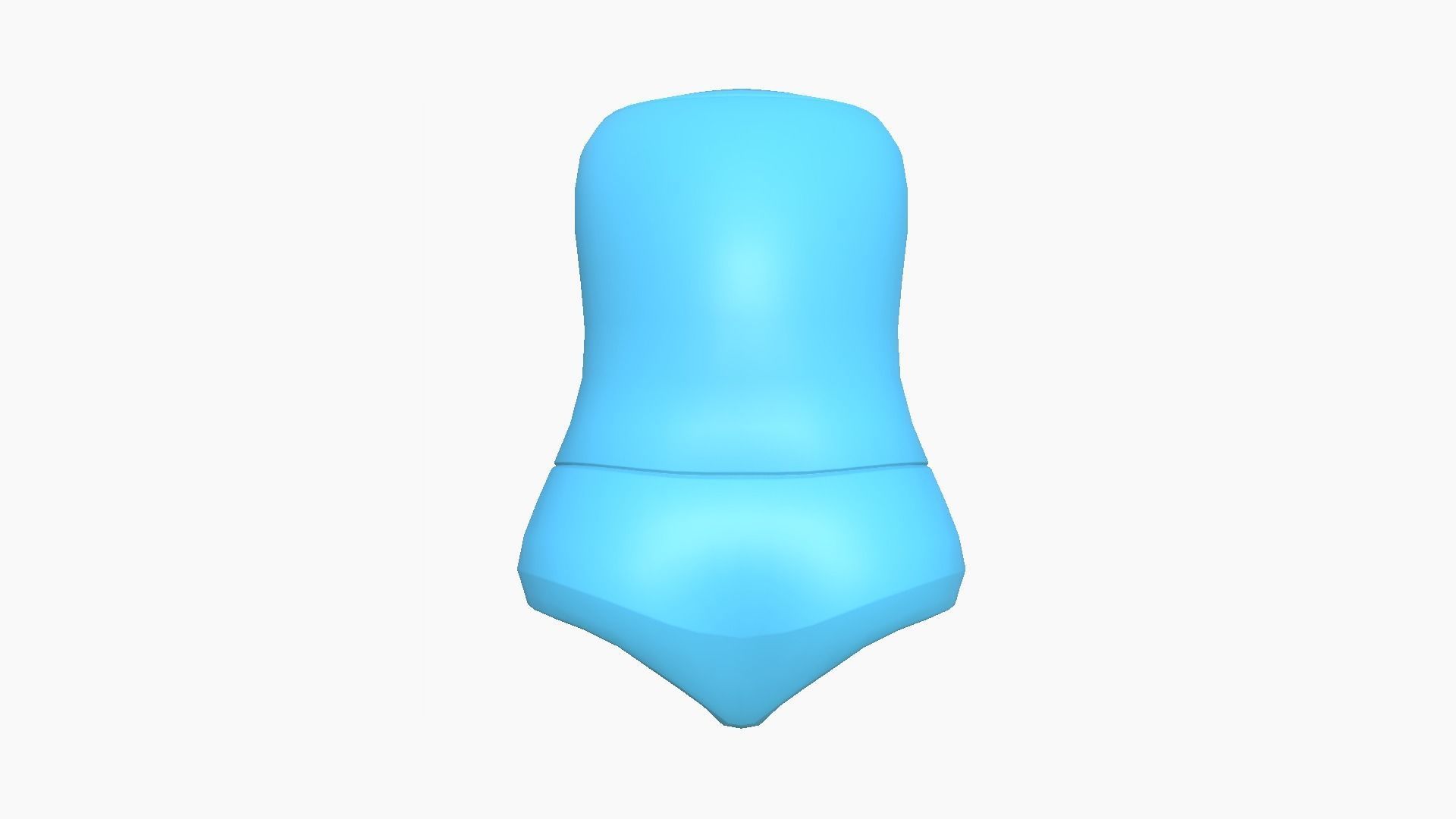 Jetpack J07 Light Steel - SciFi Character Design Low-poly 3D model_11